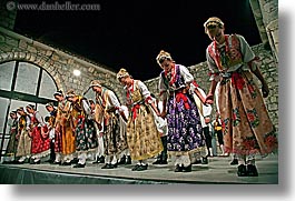 bowing, croatia, dance, dubrovnik, europe, folk dancing, horizontal, womens, photograph