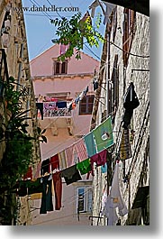 croatia, dubrovnik, europe, hangings, laundry, vertical, photograph