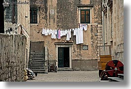 croatia, dubrovnik, europe, hangings, horizontal, laundry, photograph