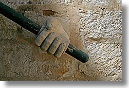 croatia, dubrovnik, europe, hands, horizontal, rails, photograph