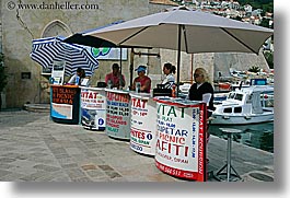 croatia, dubrovnik, europe, horizontal, stations, tour guides, photograph