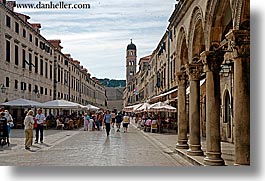 croatia, dubrovnik, europe, horizontal, stradum, streets, photograph