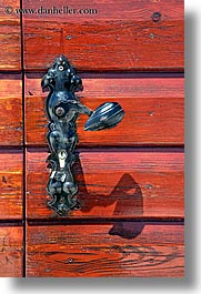 croatia, doors, europe, handle, hvar, vertical, photograph