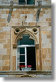 croatia, europe, hvar, venetian, vertical, windows, photograph