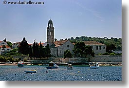 croatia, europe, franciscan, horizontal, hvar, monastery, monestaries, scenics, water, photograph