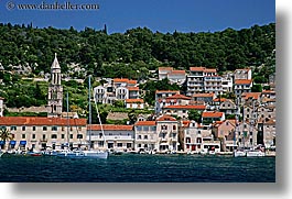 croatia, europe, horizontal, hvar, towns, townview, water, photograph