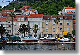 boats, croatia, europe, horizontal, korcula, shores, photograph