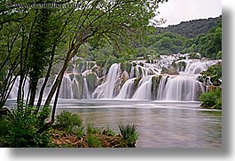 croatia, europe, horizontal, krka, long exposure, waterfalls, photograph