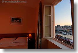 apoksiomen hotel, bedrooms, croatia, europe, horizontal, mali losinj, views, windows, photograph