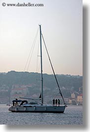 boats, croatia, europe, harbor, mali losinj, near, vertical, photograph
