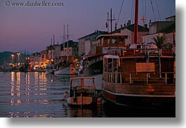 croatia, europe, harbor, horizontal, mali losinj, sunsets, photograph