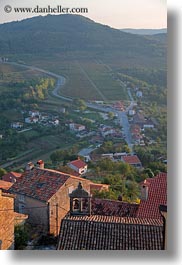 croatia, europe, hills, houses, landscapes, motovun, nature, scenics, vertical, photograph