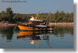 boats, croatia, europe, horizontal, punta kriza, water, photograph