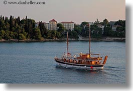 boats, croatia, europe, horizontal, houses, rovinj, transportation, photograph