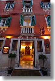 croatia, europe, exteriors, hotel villa angela oro, hotels, rovinj, vertical, photograph