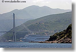 bridge, croatia, cruise, europe, horizontal, scenics, ships, photograph