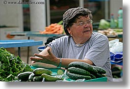 croatia, europe, horizontal, split, vegetables, vendors, womens, photograph