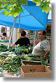 croatia, europe, split, vegetables, vendors, vertical, womens, photograph