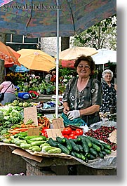 croatia, europe, split, vegetables, vendors, vertical, womens, photograph