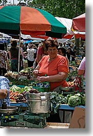 croatia, europe, split, vegetables, vendors, vertical, womens, photograph