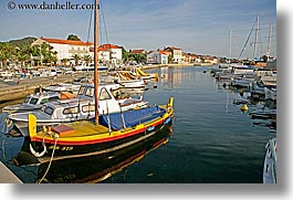 boats, croatia, europe, harbor, horizontal, ugljan, photograph