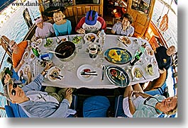 croatia, eating, europe, fisheye lens, foods, groups, horizontal, people, tables, photograph