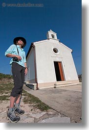 churches, croatia, europe, helene patrick, helenes, people, vertical, womens, wt group istria, photograph