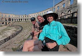 amphitheater, croatia, dans, emotions, europe, helene patrick, helenes, horizontal, patricks, people, smiles, womens, wt group istria, photograph