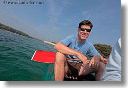 croatia, emotions, europe, helene patrick, horizontal, kayaking, men, patricks, people, smiles, wt group istria, photograph