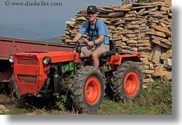 croatia, emotions, europe, helene patrick, horizontal, patricks, smiles, tractor, wt group istria, photograph