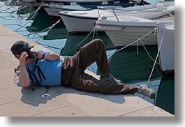 boats, cameras, croatia, europe, helene patrick, horizontal, patricks, reclining, wt group istria, photograph