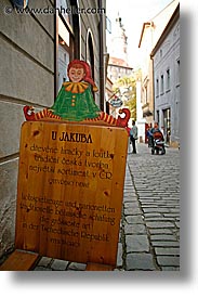 cesky krumlov, czech republic, europe, jakuba, shops, vertical, photograph