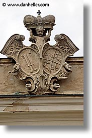 arms, coat, czech republic, europe, liechtenstein, mikulov, vertical, photograph