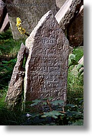 czech republic, europe, graves, graveyard, jewish, jewish quarter, prague, vertical, photograph