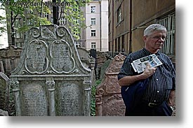 czech republic, europe, graves, graveyard, horizontal, jewish, jewish quarter, prague, photograph