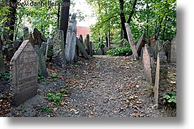 czech republic, europe, graves, graveyard, horizontal, jewish, jewish quarter, prague, photograph