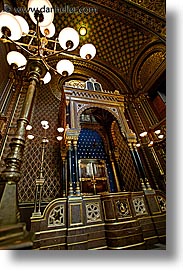 czech republic, europe, jewish quarter, prague, spanish, spanish synagogue, synagogue, vertical, photograph
