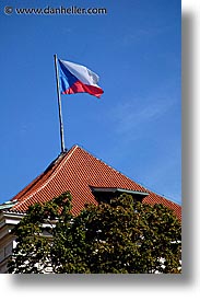 czech, czech republic, europe, flags, prague, vertical, photograph