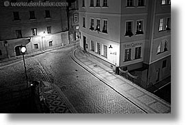 corner, czech republic, europe, horizontal, long exposure, nite, prague, streets, photograph