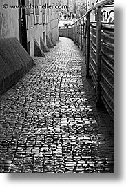 cobblestones, czech republic, europe, prague, sidewalks, streets, vertical, photograph