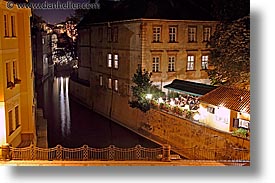 cafes, czech republic, europe, horizontal, long exposure, prague, rivers, vltava river, photograph