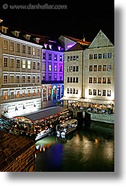 cafes, czech republic, europe, long exposure, prague, rivers, vertical, vltava river, photograph