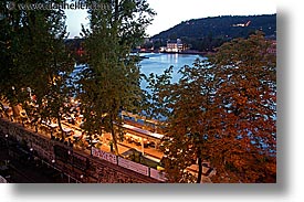 cafes, czech republic, europe, horizontal, long exposure, prague, rivers, vltava river, photograph