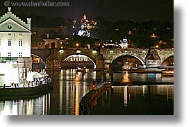 bridge, charles, czech republic, europe, horizontal, long exposure, prague, vltava, vltava river, photograph