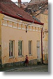 czech republic, europe, girls, red, slavonice, vertical, photograph