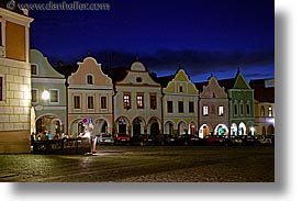 czech republic, europe, horizontal, long exposure, nite, telc, photograph
