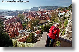 cityscapes, czech republic, europe, horizontal, kamila, people, tour guides, photograph