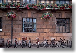 bicycles, cambridge, england, english, europe, horizontal, streets, united kingdom, photograph