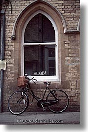 bicycles, cambridge, england, english, europe, streets, united kingdom, vertical, photograph