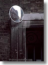 cambridge, england, english, europe, mirrors, streets, united kingdom, vertical, photograph